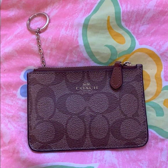 Coach key pouch never used